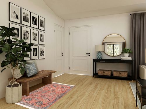 nuLOOM Sonja Flatweave Accent Rug, 3x5, Multi in Transitional Minimalistic Entryway