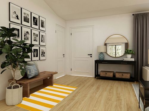 SAFAVIEH Montauk Collection Accent Rug - 3' x 5', Yellow & Ivory, Handmade Flat Weave Boho Farmhouse Cotton Stripe, Ideal for High Traffic Areas in Entryway, Living Room, Bedroom (MTK712A) in Transitional Minimalistic Entryway