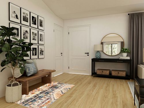 Wonnitar Boho Tribal Area Rug 3x5,Washable Ultra-Thin Entry Rug,Southwestern Non-Slip Living Room Rugs Farmhouse Distressed Bedroom Throw Mat for Apartment Bedside Bathroom,Khaki in Transitional Minimalistic Entryway