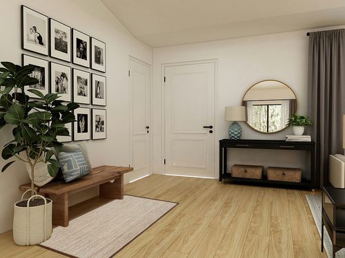 NuLOOM Elijah Farmhouse Seagrass Area Rug, 3' x 5', Brown in Transitional Minimalistic Entryway