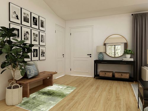 Sage Green Area Rug for Living Room, Rectangular Indoor Carpet - 2'7" x 5', Oil Painting Texture Ombre Abstract Art Non-Skid Bathroom Mat Kitchen Runner Rugs for Bedroom in Transitional Minimalistic Entryway