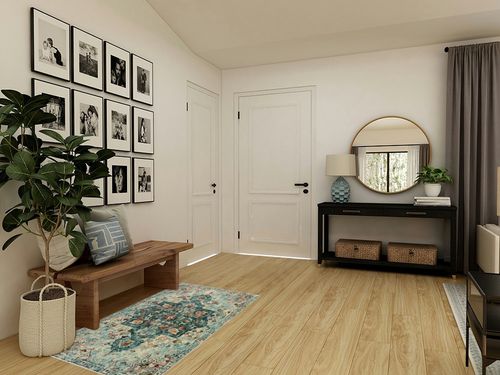 Wonnitar Boho 3x5 Rug for Entryway,Bohemian Washable Soft Living Room Rug,Non-Slip Dark Green Distressed Bathroom Throw Mat,Non-Sheding Low Pile Indoor Floor Carpet for Apartment Dorm Closet in Transitional Minimalistic Entryway