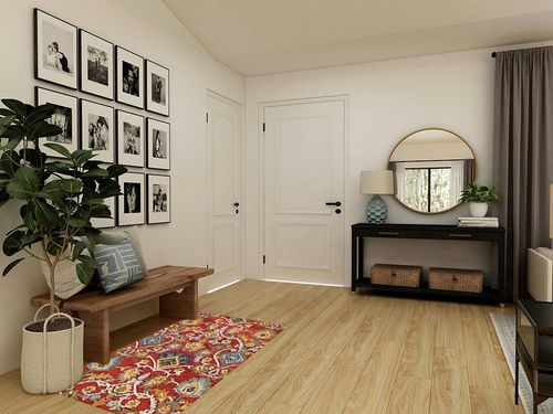 SAFAVIEH Blossom Collection Accent Rug - 3' x 5', Red & Multi, Handmade French Country Floral Wool, Ideal for High Traffic Areas in Entryway, Living Room, Bedroom (BLM402Q) in Transitional Minimalistic Entryway