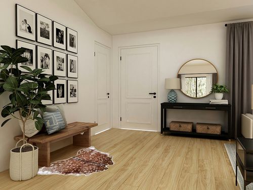 Huichenxing2021FURSTORE Faux Fur Deer Hide Rug, Animal Deer Skin Cowhide Area Rug Animals Mat Non-Slip Deer Rug for Home Living Room Bedroom 35.4x41.3inch in Transitional Minimalistic Entryway