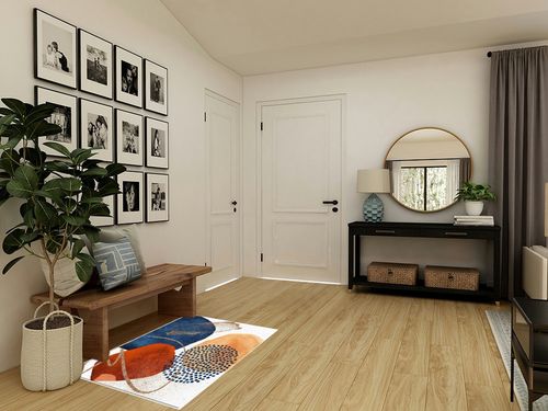 Creative Blue Orange Red Bohemian Style Area Rug, Century Modern Geometric Abstract Art Indoor Non-Slip Kids Rugs, with Anti-Slip Easy Clean Carpet for Living Room Dining Room Home Office-3' x 4' in Transitional Minimalistic Entryway