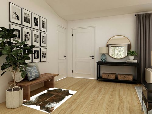 BENRON Cow Hide Rug 3x4ft Area Rug Ultra-Thin Cowhide Rug Skid Proof Cow Print Rugs for Bedroom Carpets Table Topper Wall Decor Cute Animal Rug Western Industry Style,Olive Green in Transitional Minimalistic Entryway