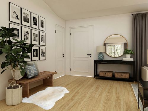 Sunshine Cowhides Genuine Natural White Sheepskin Rug Soft Rug Chair Cover - Luxurious Cow Rug for Bedroom, Living Room, and Home Decor Enthusiasts - Masterpiece of Style & Functionality - XL - 2x3ft in Transitional Minimalistic Entryway