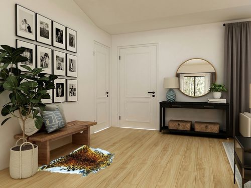 Gracefur Area Rug Tiger and Leopard Skin Printed Decor Rugs Super Soft Real Australia Sheepskin Carpet for Living Room, Bed Room, Sofa and so on 1 pelt (Leopard) in Transitional Minimalistic Entryway