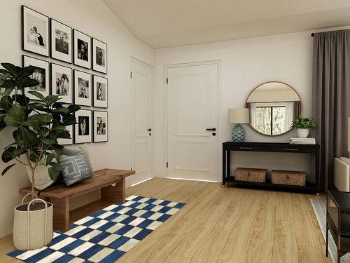 Blue White Cube Lattice Kids Rugs, 3D Tile Art Indoor Carpet, Felt Material with Anti-Slip Backing for Living Room Bedroom Room Boy Girl Room Nursery, 3ft x 6ft in Transitional Minimalistic Entryway