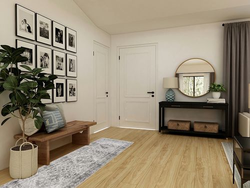 Artistic Weavers Desta Vintage Oriental Runner Area Rug in Transitional Minimalistic Entryway