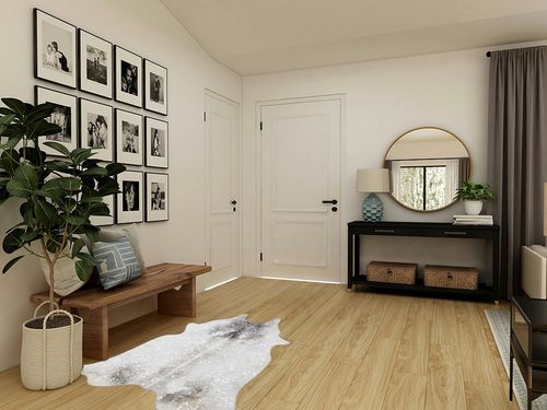 Loloi II Odessa Collection ODE-02 Silver/Grey 3'-10" x 5' Accent Rug in Transitional Minimalistic Entryway