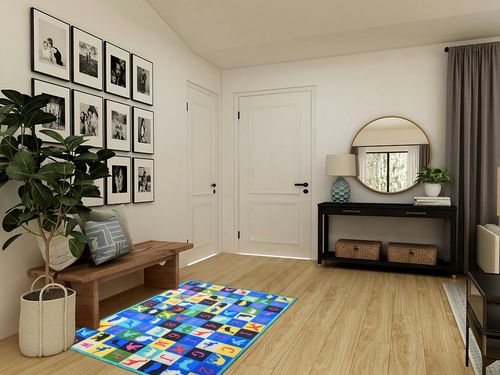 Prosumer's Choice | Playroom Rug for Kids - Activity Rug for Bedroom - Kids Carpet for Play - Washable Playmat - Colorful Wool Area Rug - Ideal for Living Room and Bedroom - ABC Numbers & Animals in Transitional Minimalistic Entryway