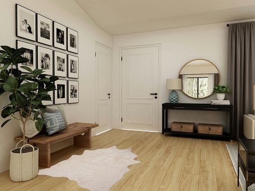 Loloi II Bryce Collection BZ-08 Ivory/Champagne 3'-10" x 5' Accent Rug in Transitional Minimalistic Entryway