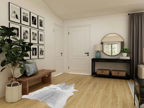 Loloi II Bryce Collection BZ-02 Grey/Silver 3'-10" x 5' Accent Rug in Transitional Minimalistic Entryway