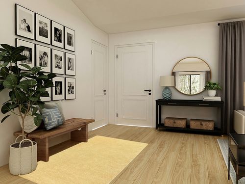 JONATHAN Y SEU100B-4 Haze Solid Low-Pile Indoor Area-Rug Casual Contemporary Solid Traditional Easy-Cleaning Bedroom Kitchen Living Room Non Shedding, 4 ft x 6 ft, Mustard in Transitional Minimalistic Entryway