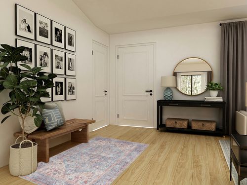 Nicole Curtis Machine Washable Series 1 Bohemian Blue/Multi 4' x 6' Area -Rug, Easy -Cleaning, Non Shedding, Bed Room, Living Room, Dining Room, Kitchen (4x6) in Transitional Minimalistic Entryway