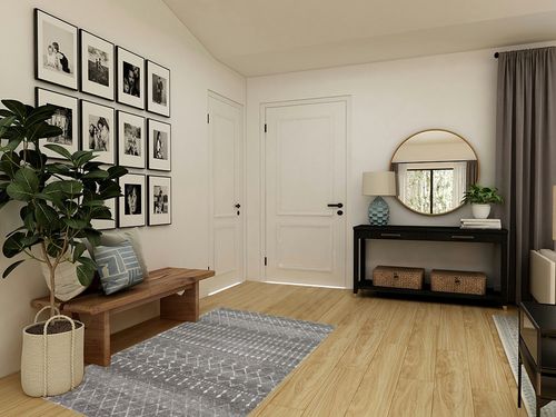 nuLOOM Moroccan Blythe Area Rug, 4x6, Dark Grey in Transitional Minimalistic Entryway