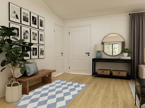 Nourison Positano Indoor/Outdoor Navy Blue 4' x 6' Area Rug, Easy Cleaning, Non Shedding, Bed Room, Living Room, Dining Room, Backyard, Deck, Patio (4x6) in Transitional Minimalistic Entryway