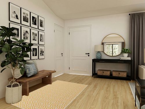 Unique Loom Outdoor Collection Area Rug - Costa Rica (4' 1' x 6' 1' Rectangle, Yellow Ivory/ Ivory) in Transitional Minimalistic Entryway