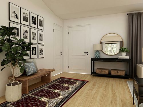 Modefa Turkish Islamic Prayer Rug - Multi Person Janamaz Sajada for Family or Mosque - Large Gathering & Group Praying Carpet - Wide Plush Velvet Praying Mat (Long 4 Person Red/Green) in Transitional Minimalistic Entryway