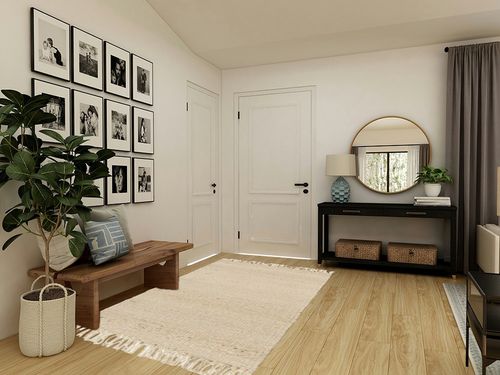 Luz Handmade Braided Jute Neutral Brown Area Rug Sand & Stable Rug Size ... in Transitional Minimalistic Entryway