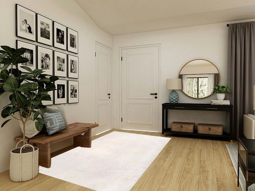 nuLOOM Loni Solid Machine Washable Shag Area Rug, 5' x 8', White in Transitional Minimalistic Entryway