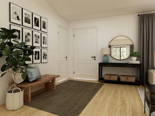 tchdio Grey Shag Rug - High Pile Area Rug for Bedroom & Sound Absorption - Soft & Thick Grey Area Rug 5x8 Feet - Solid Shag Carpet & Gray Rug 5x8 in Transitional Minimalistic Entryway