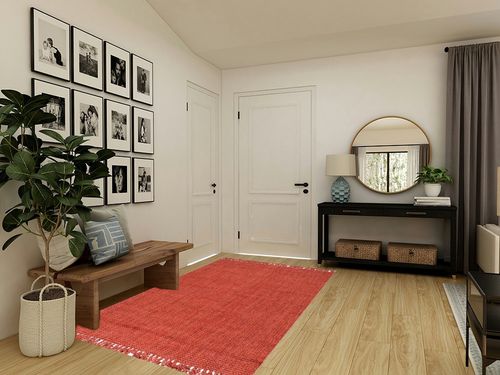 nuLOOM Daniela Farmhouse Chunky Jute Area Rug, 5' x 7' 6", Terra in Transitional Minimalistic Entryway