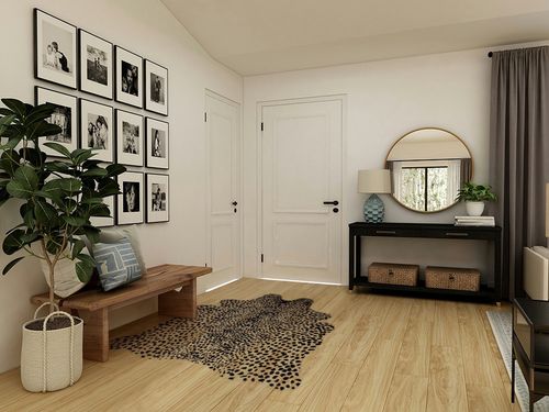 MustMat Faux Animal Rug Black and White Leopard Print Rugs for Living Room Approx 4.5'x6.2' in Transitional Minimalistic Entryway