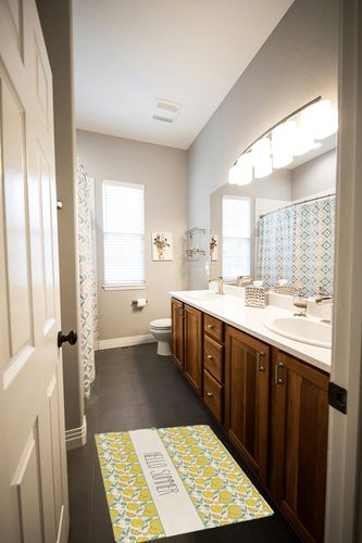 Hello Summer Plush Shag Bath Rugs Yellow Lemons Green Leaf Soft Fluffy Floor Doormat Carpet,Non-Slip Door Mats for Living Room Bedroom Kitchen Entryway Vintage Burlap with Fruits in Wooden and Grey Bathroom