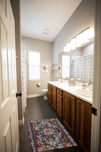 Brown Blue Flower Area Rug - 2'x3' Washable Indoor Area Rugs for Bedroom Living Room, Vintage Bohemian Floral Painting Art Non-Shedding Anti-Skid Floor Carpet for Bedside Nursery Dorm in Wooden and Grey Bathroom