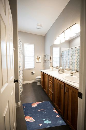 Fluffy Floor Carpet-Butterfly Bohemian Flower on Blue，39x20in Front Door Mat Indoor Machine Washable Carpet,Aesthetic Rug in Wooden and Grey Bathroom