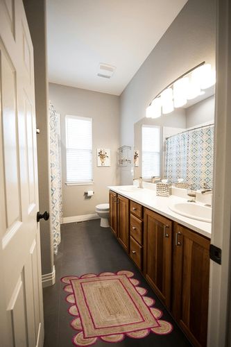 CASAVANI Indian Handmade Dhurrie Geometric Beige, Pink Outdoor Doormats Living Room Kitchen Jute Rug Eco Friendly Floor Rug Bohemian Jute Rugs for Bedroom 2x3 Feet in Wooden and Grey Bathroom