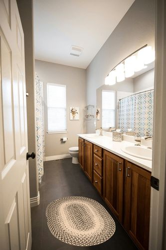 Super Area Rugs Braided Rugs Farmhouse Kitchen Rug - Ridgewood Braided Rug for Living Room - Reversible - Washable - Made in USA - Brown Velvet/Beige, 2' X 3' Oval in Wooden and Grey Bathroom