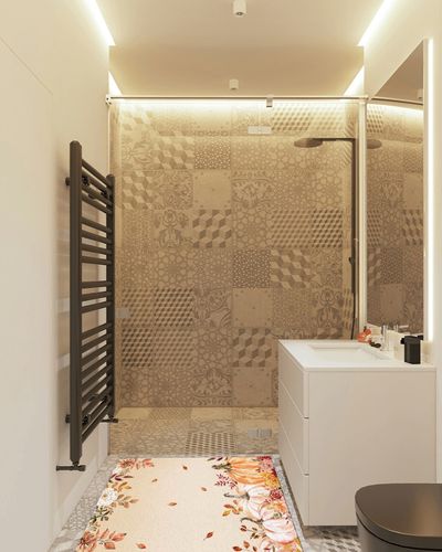 Area Rugs for Living Room, 2'7" x 5' Thanksgiving Plush Microfiber Throw Carpet, Pink Pumpkins Fall Leaves Flowers Orange Bedroom Floor Mat Kitchen Runner Non Slip Bathroom Rug in White Tiled Bathroom