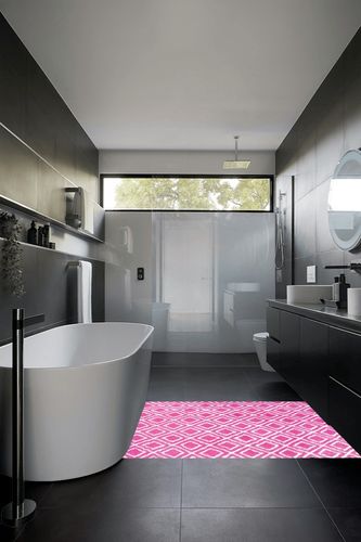 Soft Area Rugs for Bedroom Living Room in Black Modern Bathroom