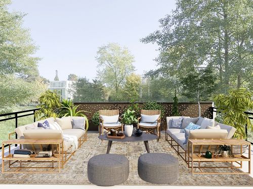 Area Rug 9x12 Living Room: Soft Large Washable Rugs with Non-Slip Rubber Backing Stain Resistant Modern Indoor Boho Vintage Carpet for Bedroom Dining Nursery Room Home Office (Beige/Brown) in Scandinavian Modern Patio