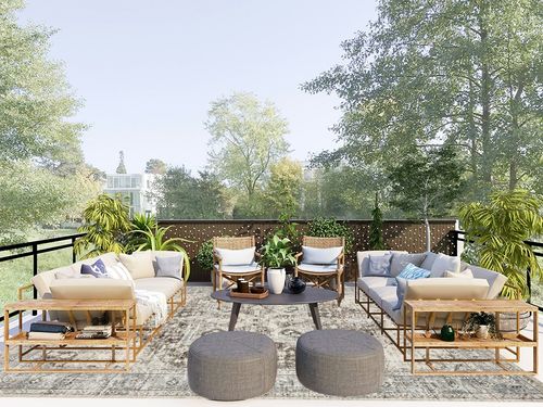 Area Rug Living Room Rugs - 9x12 Washable Boho Rug Vintage Oriental Distressed Farmhouse Small Thin Indoor Carpet for Living Room Bedroom Under Dining Table Home Office - Brown in Scandinavian Modern Patio