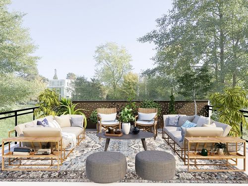 Area Rug Living Room Rugs - 9x12 Soft Machine Washable Oriental Persian Floral Distressed Rug Large Indoor Floor Carpet for Bedroom Under Dining Table Home Office Decor - Cream Blue in Scandinavian Modern Patio