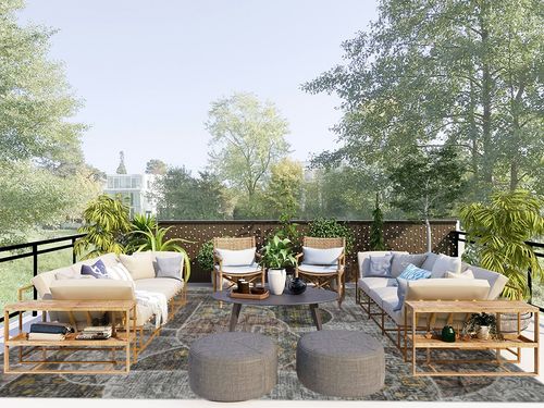 9x12 Area Rugs for Living Room Bedroom, Machine Washable Rug with Low Pile Non-Slip Backing, Soft Large Area Rug Vintage Patchwork Indoor Floor Carpet for Dining Room Nursery Office-Green/Brown in Scandinavian Modern Patio