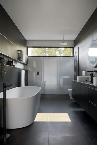 Ulmer Area Rug Cream Laurel Foundry Modern Farmhouse Rug Size: Rectangle 2' x 3' in Black Modern Bathroom