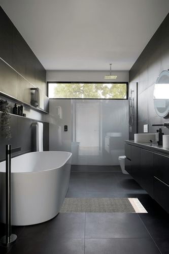 Lahome Boho Rugs for Entryway, 2x5 Laundry Room Rug Lightweigh Cotton Washable Runner Rug with Tassels, Farmhouse Black Bath Door Mats Indoor Non-Shedding Rug Runners for Hallways Bedroom Gifts in Black Modern Bathroom