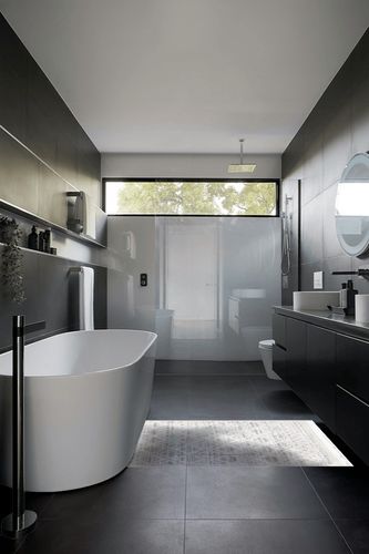 nuLOOM Ansley Moroccan Lattice Tassel Area Rug, 3' x 5', Beige in Black Modern Bathroom