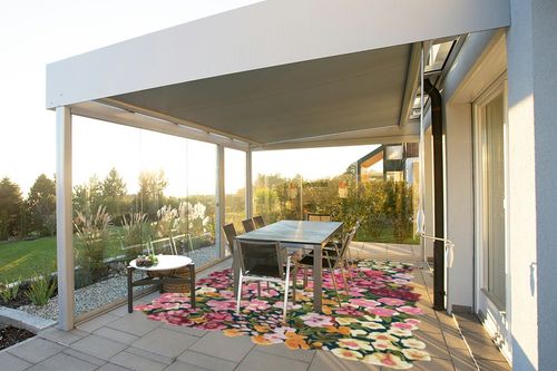 Restoration and Renovation Handmade Colorful Flower Silk & Wool Area Rug | Spring Garden Overflows The Frame | Unique Irregular Shape Hand-Tufted Floral Rug Perfect for Home Decor (5x8 Feet) in Silver and Grey Outdoor Patio