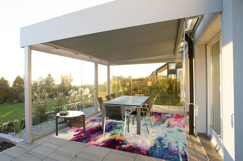 Unique Loom Chromatic Collection Modern Colorful & Vibrant Abstract Area Rug for Any Home Décor, 8 ft x 10 ft, Multi/Light Blue in Silver and Grey Outdoor Patio