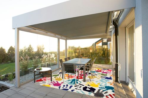 nuLOOM Pinkie Handprint Kids Area Rug, 8x10, Multi in Silver and Grey Outdoor Patio