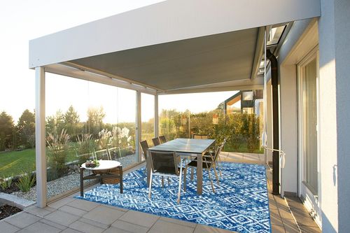 JONATHAN Y MOH102A-8 Moroccan Hype Boho Vintage Tribal Blue/White 8 ft. x 10 ft. Area-Rug, Bohemian, Easy-Cleaning, for Bedroom, Kitchen, Living Room, Non Shedding, Blue,White in Silver and Grey Outdoor Patio