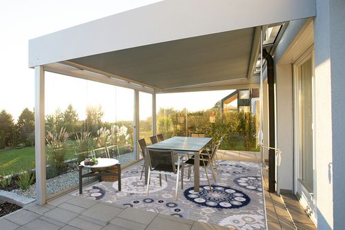 CAMILSON Indoor Rug, Blue 8x10 Bohemian Medallion Floral Area Rugs, Easy-Cleaning Non-Shedding Living Room, Garden and Kitchen Washable Carpet (8 x 10) in Silver and Grey Outdoor Patio