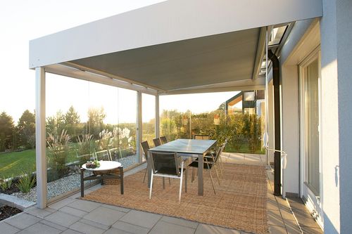 Pebble & Crane - Carlisle Rug - Woven Throw Rug - Jute and Cotton - Area Rug for Kitchen, Living Room, Bedroom, and More - Solid Trim - 8’ x 10’ - Grey in Silver and Grey Outdoor Patio