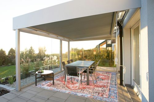 ROCYJULIN 5x7 Area Rugs for Living Room, Machine Washable Vintage Rugs for Bedroom, None Slip Persian Carpet for Dining Room Under Table, Low Pile Soft Oriental Rug, Orange/Red in Silver and Grey Outdoor Patio